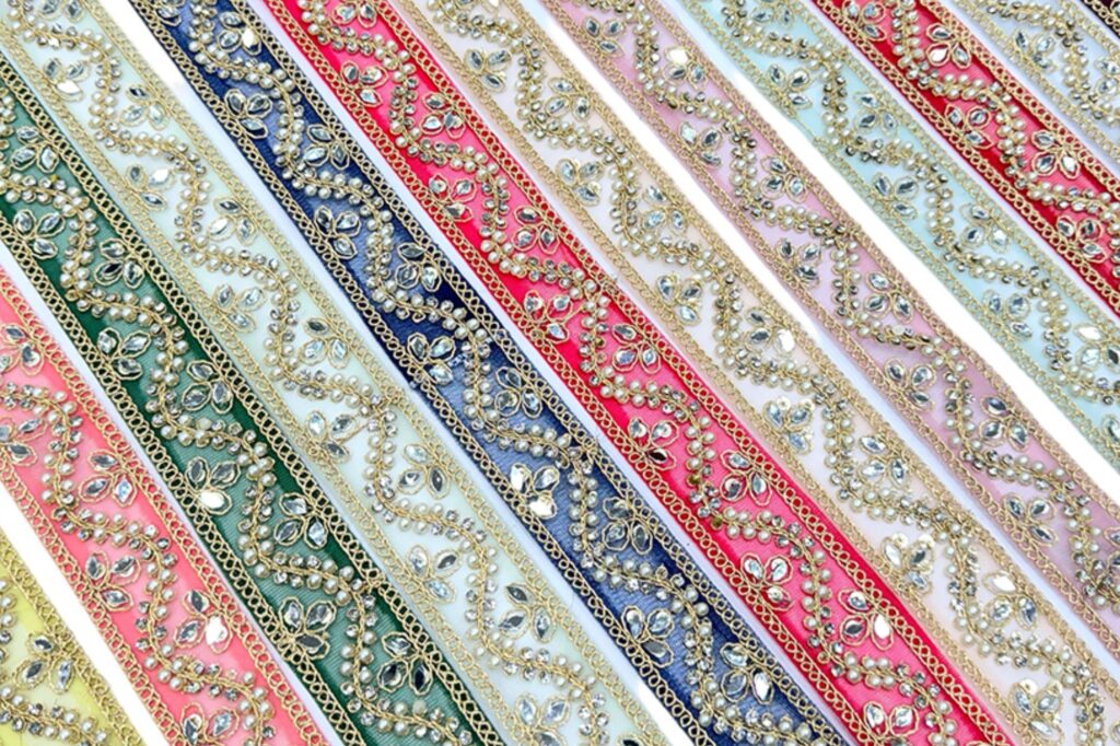 Embroidered Lace Fabric